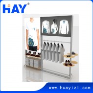 LED light box clothes rack