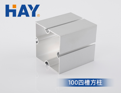 100四槽方柱